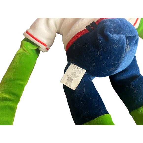 RARE Vintage Red Sox Wally Green Monster Plush Toy Long Arms Leg Knee Hugger 21" - Picture 7 of 9